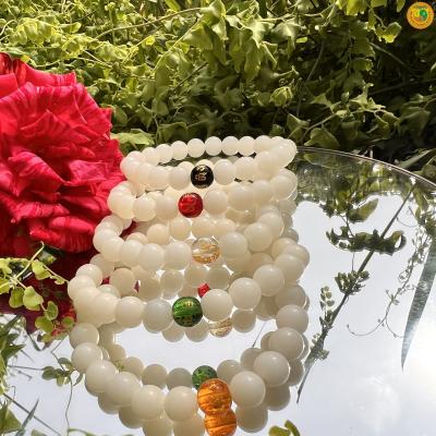 Chuỗi đeo tay Bạch Ngọc Trai (hạt cây lá bối)